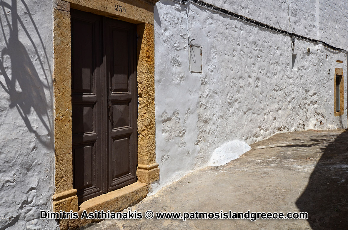 Patmos Chora Streets Photos