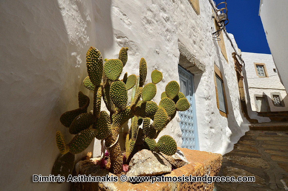 Patmos Chora Streets Photos