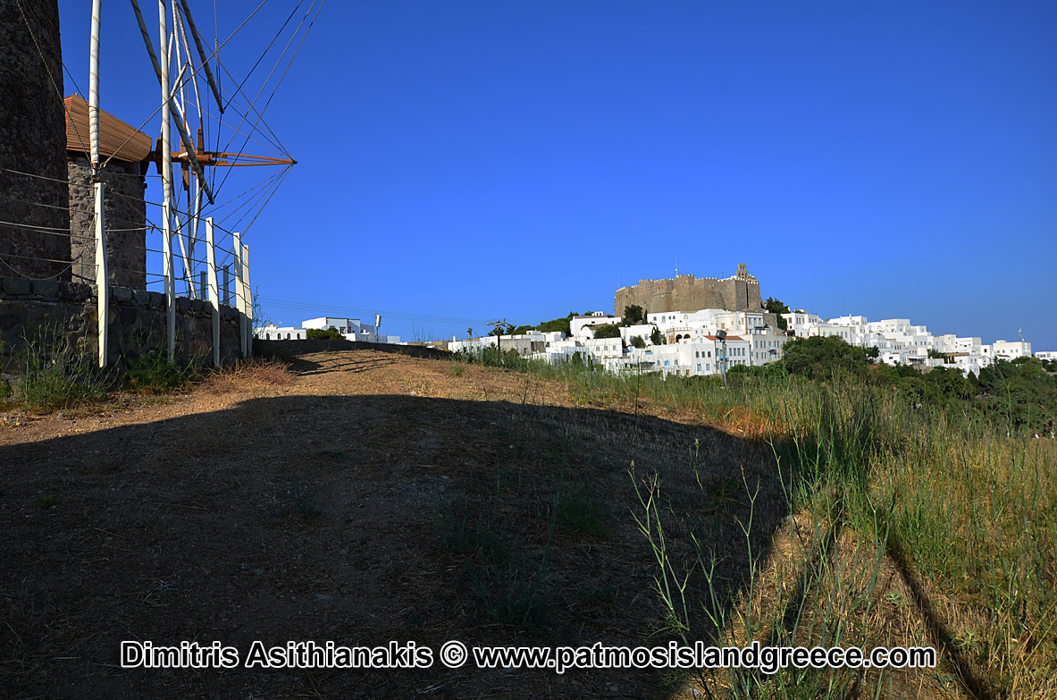 Patmos Island Windmills Photos